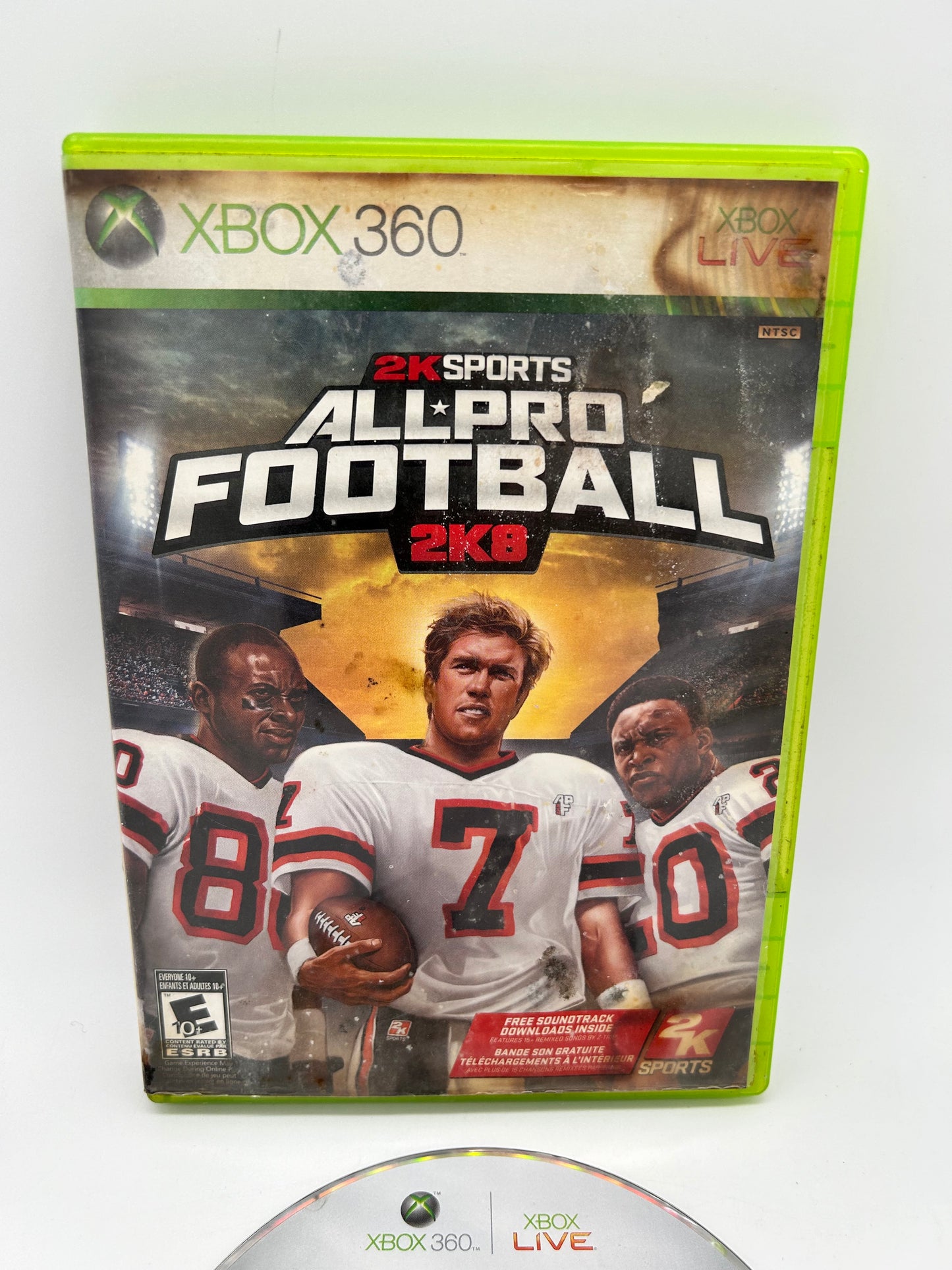 MiCROSOFT XBOX 360 | ALL PRO FOOTBALL 2K8