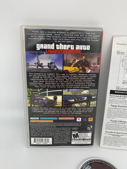 SONY PLAYSTATiON PORTABLE [PSP] | GRAND THEFT AUTO LiBERTY CiTY STORiES | GREATEST HiTS