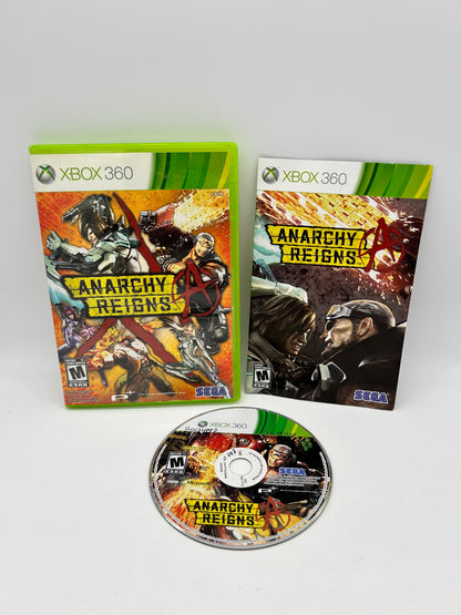 PiXEL-RETRO.COM : MICROSOFT XBOX 360 COMPLETE CIB BOX MANUAL GAME NTSC ANARCHY REIGNS