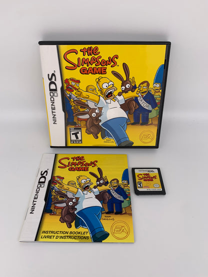 PiXEL-RETRO.COM : NINTENDO DS (DS) COMPLETE CIB BOX MANUAL GAME NTSC THE SIMPSONS GAME