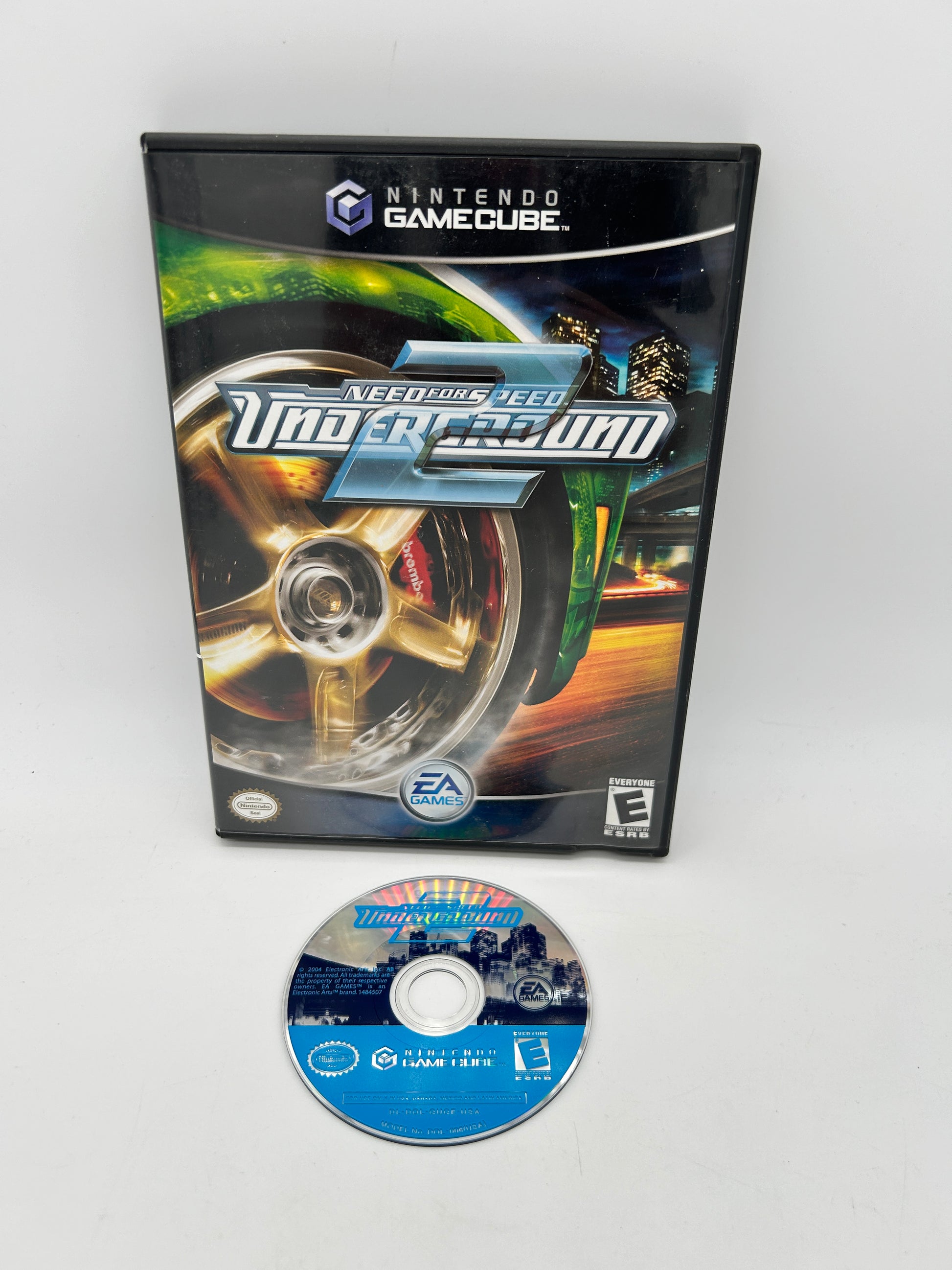 PiXEL-RETRO.COM : NINTENDO GAMECUBE COMPLETE CIB BOX MANUAL GAME NTSC NEED FOR SPEED UNDERGROUND 2