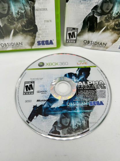 MiCROSOFT XBOX 360 | ALPHA PROTOCOL THE ESPiONAGE RPG