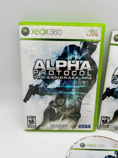 Microsoft XBOX 360 | ALPHA PROTOCOL THE ESPiONAGE RPG