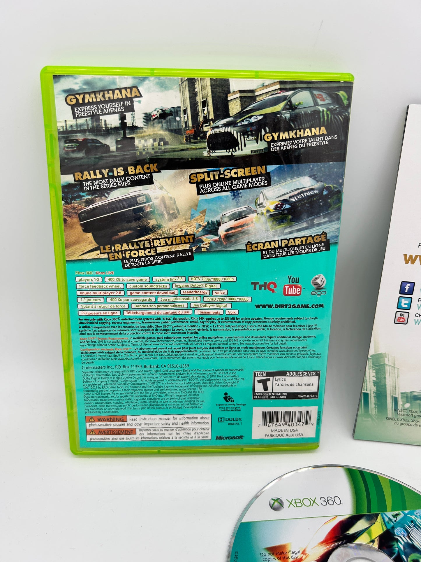 Microsoft Xbox 360 | DiRT 3