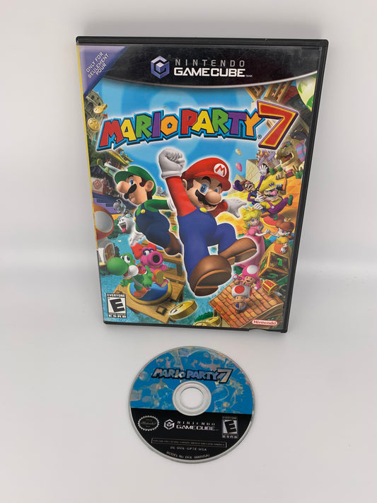 PiXEL-RETRO.COM : NINTENDO GAMECUBE COMPLETE CIB BOX MANUAL GAME NTSC MARIO PARTY 7