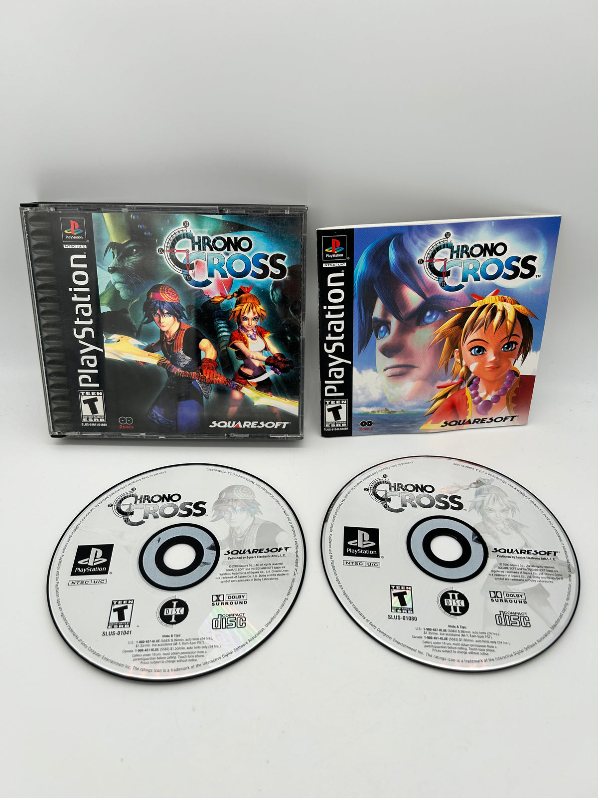 Chrono Cross PS1 NTSC U/C – Comme Neuf, Jeu De Rôle Culte, PlayStation 1