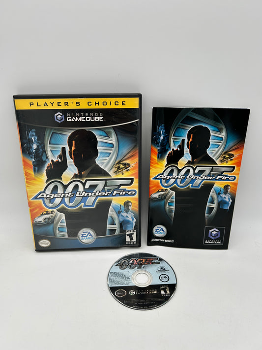 PiXEL-RETRO.COM : NINTENDO GAMECUBE COMPLETE CIB BOX MANUAL GAME NTSC 007 AGENT UNDER FIRE