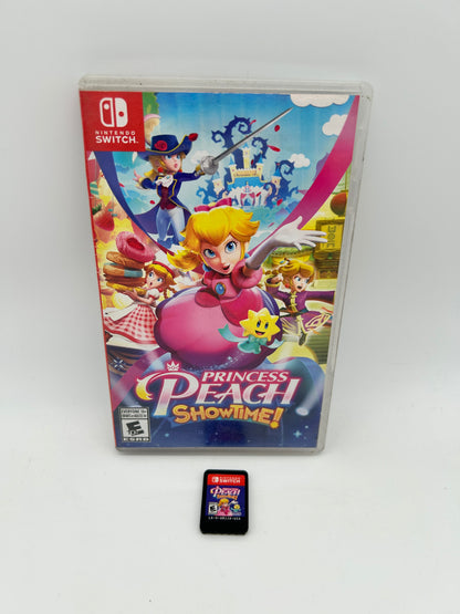 PiXEL-RETRO.COM : NINTENDO SWITCH NEW SEALED IN BOX COMPLETE MANUAL GAME NTSC PRINCESS PEACH SHOWTIME