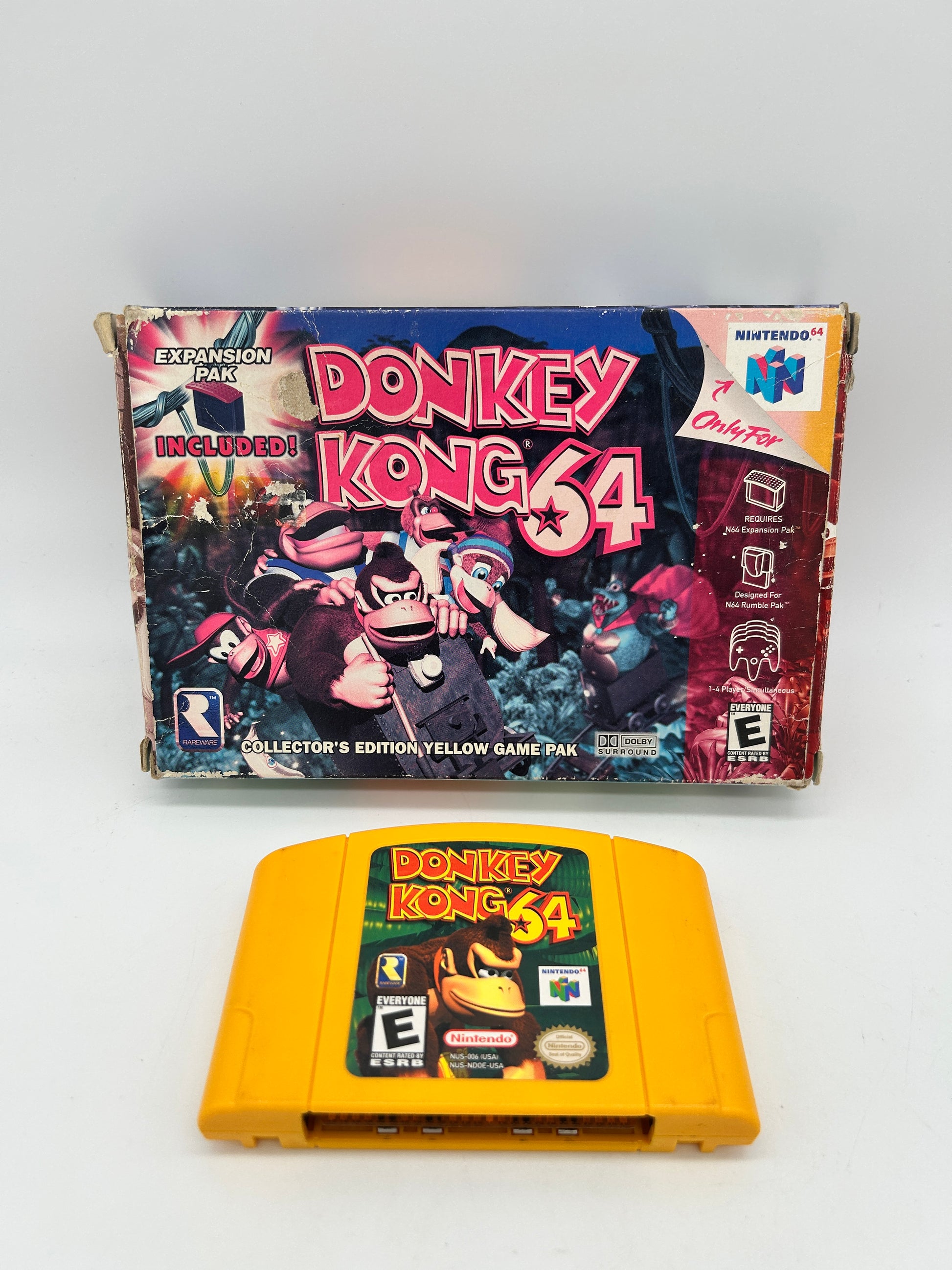 PiXEL-RETRO.COM : NINTENDO 64 (N64) DONKEY KONG 64 GAME NTSC BOX MANUAL COMPLETE CIB