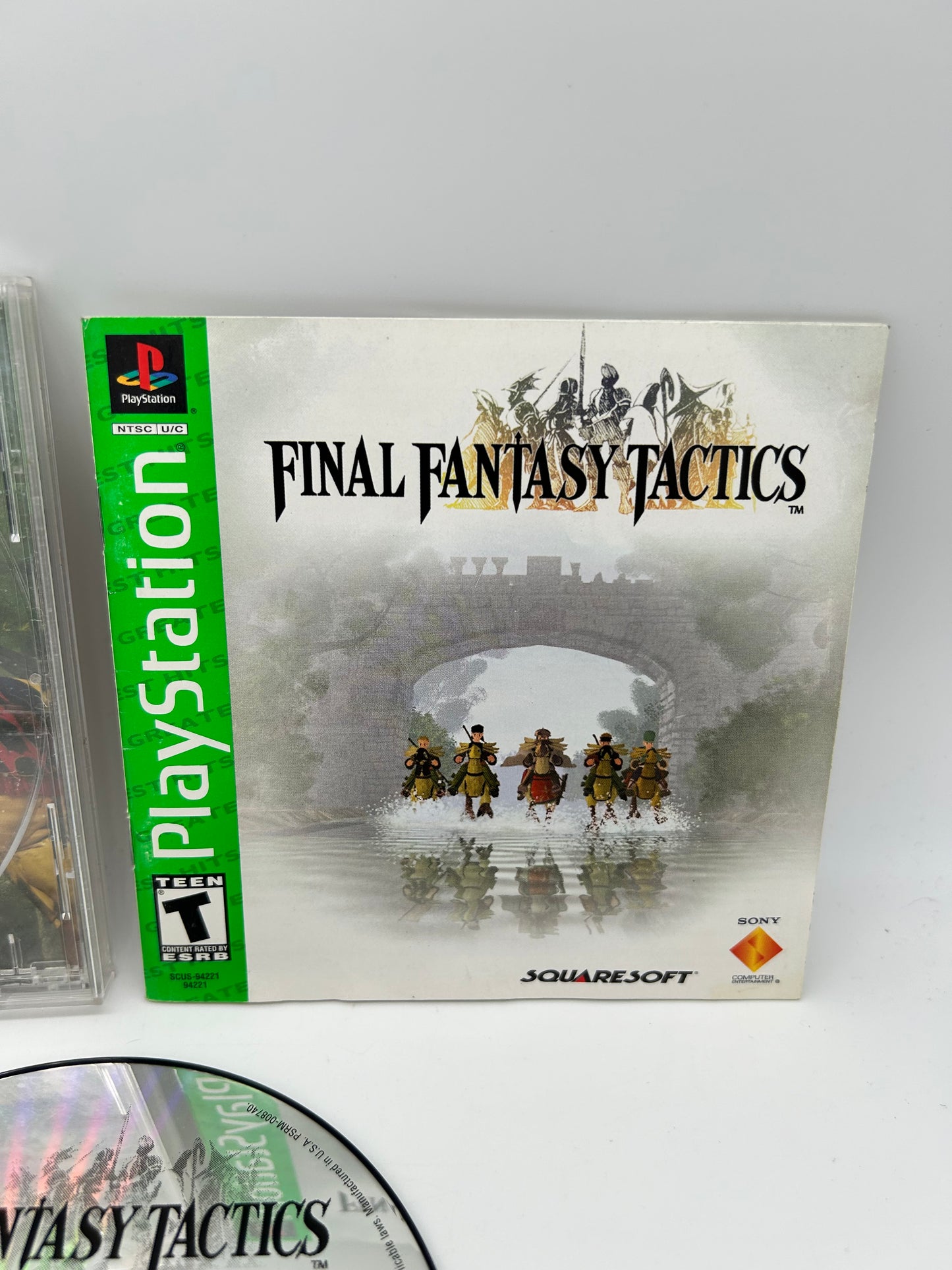 SONY PLAYSTATiON [PS1] | FiNAL FANTASY TACTiCS | GREATEST HiTS