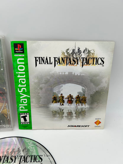 SONY PLAYSTATiON [PS1] | FiNAL FANTASY TACTiCS | GREATEST HiTS