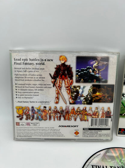 SONY PLAYSTATiON [PS1] | FiNAL FANTASY TACTiCS | GREATEST HiTS