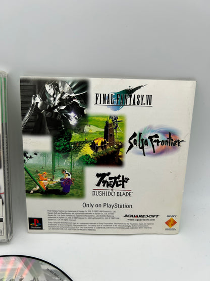 SONY PLAYSTATiON [PS1] | FiNAL FANTASY TACTiCS | GREATEST HiTS