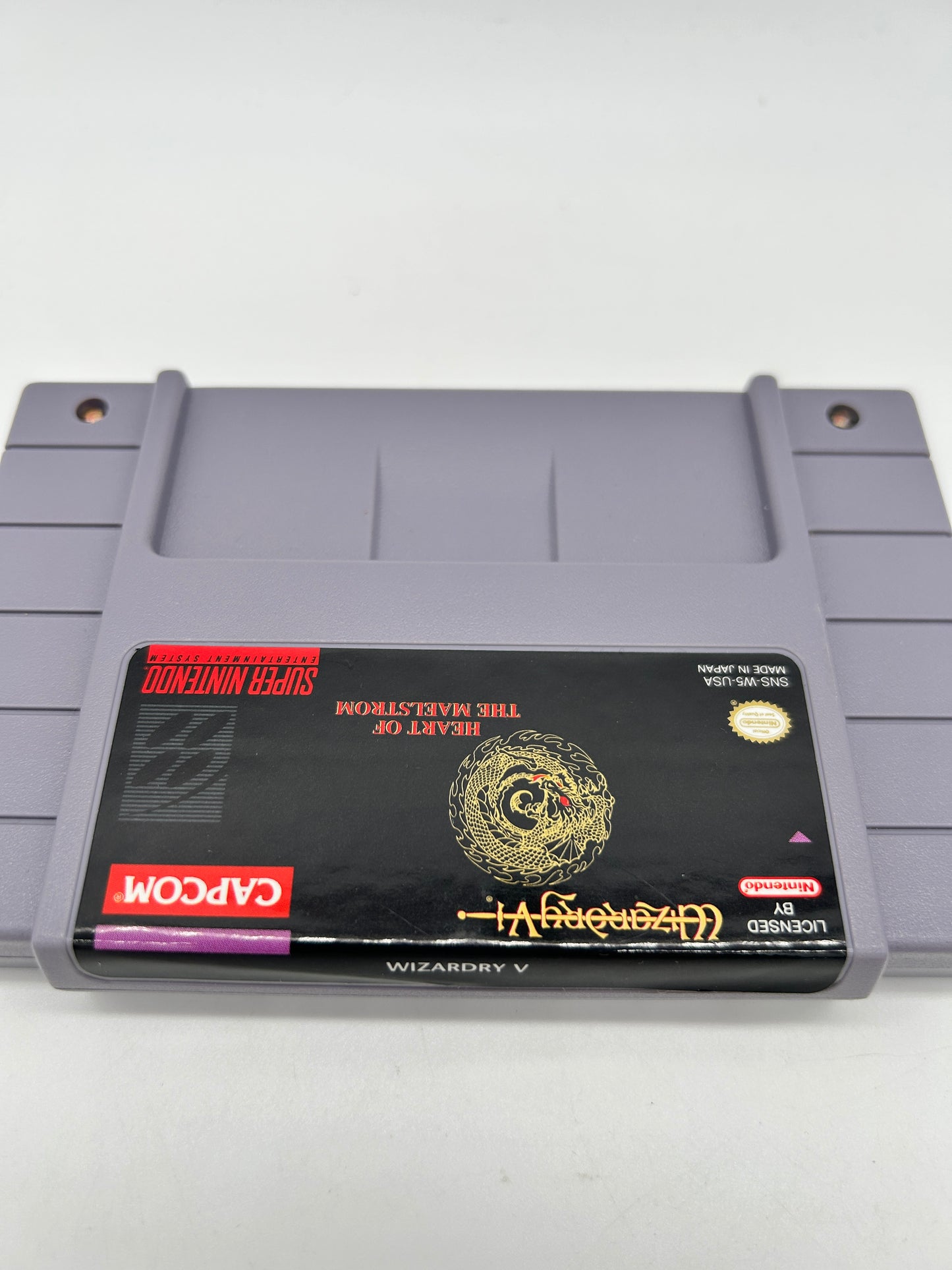 SUPER NiNTENDO [SNES] | WiZARDRY V HEART OF THE MAELSTROM