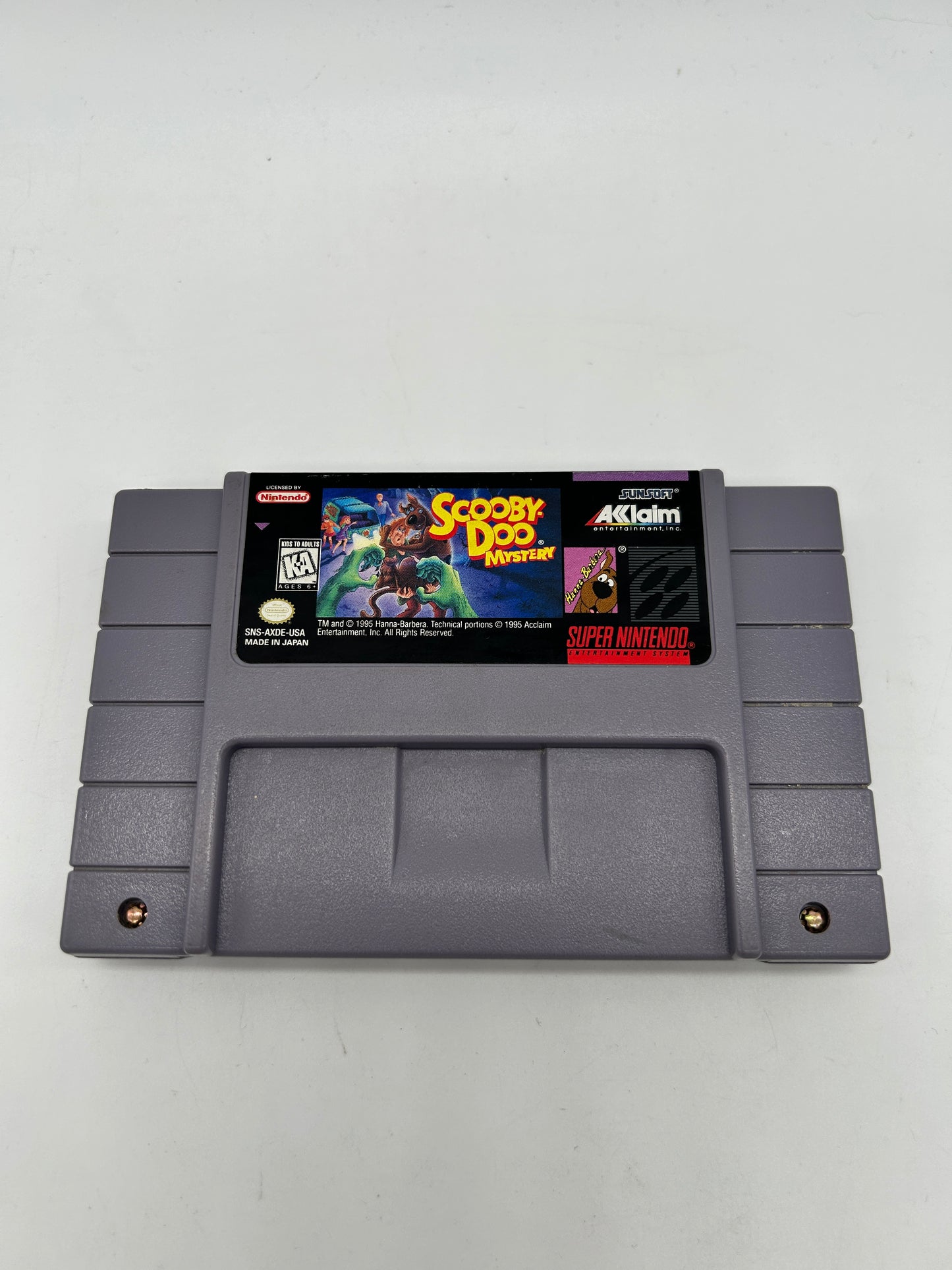 PiXEL-RETRO.COM : SUPER NINTENDO NES (SNES) GAME NTSC SCOOBY-DOO MYSTERY