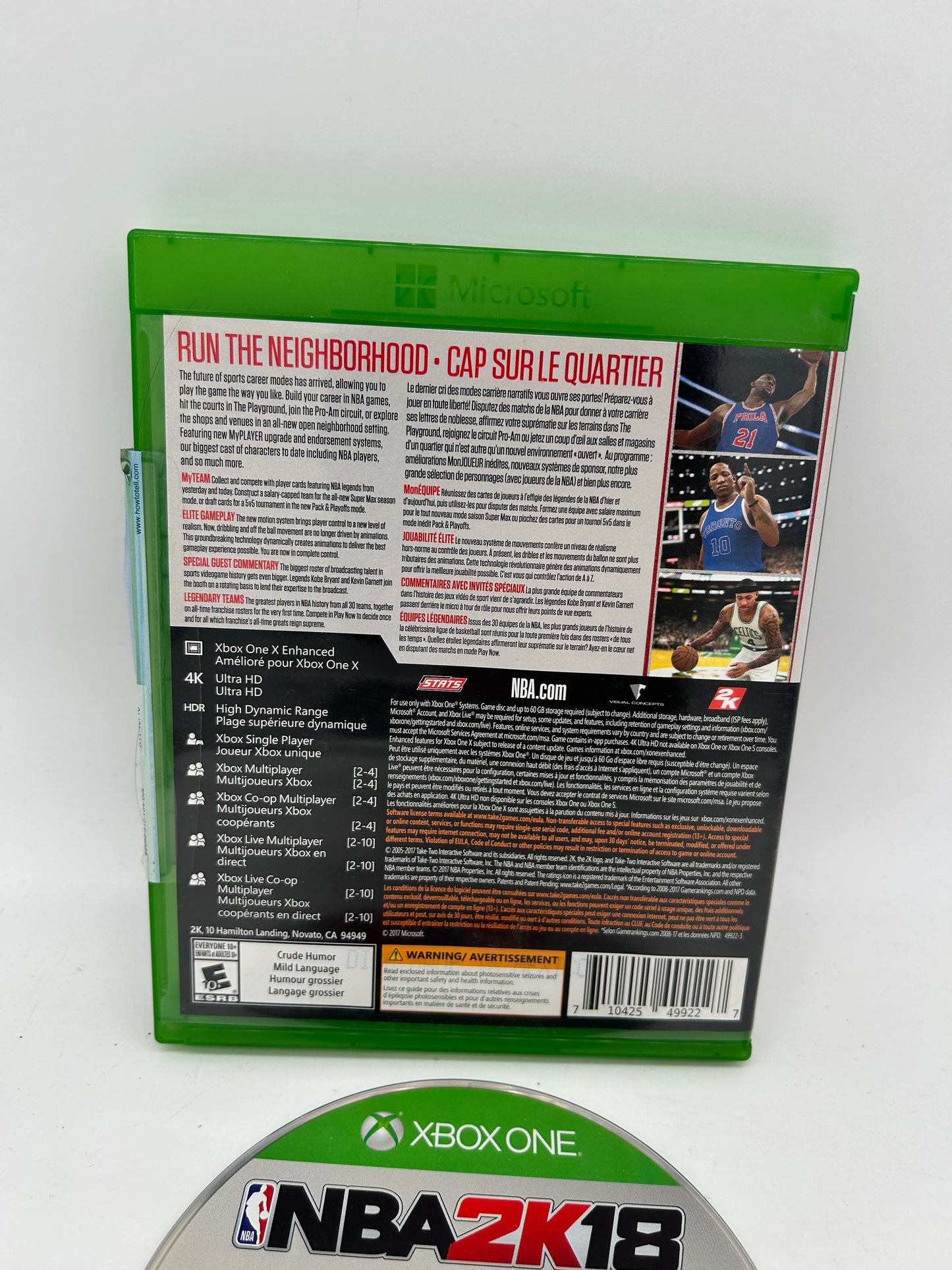 Microsoft XBOX ONE | NBA 2K18