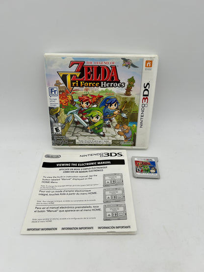 PiXEL-RETRO.COM : NINTENDO 3DS (3DS) COMPLETE CIB BOX MANUAL GAME NTSC THE LEGEND OF ZELDA TRI FORCE HEROES