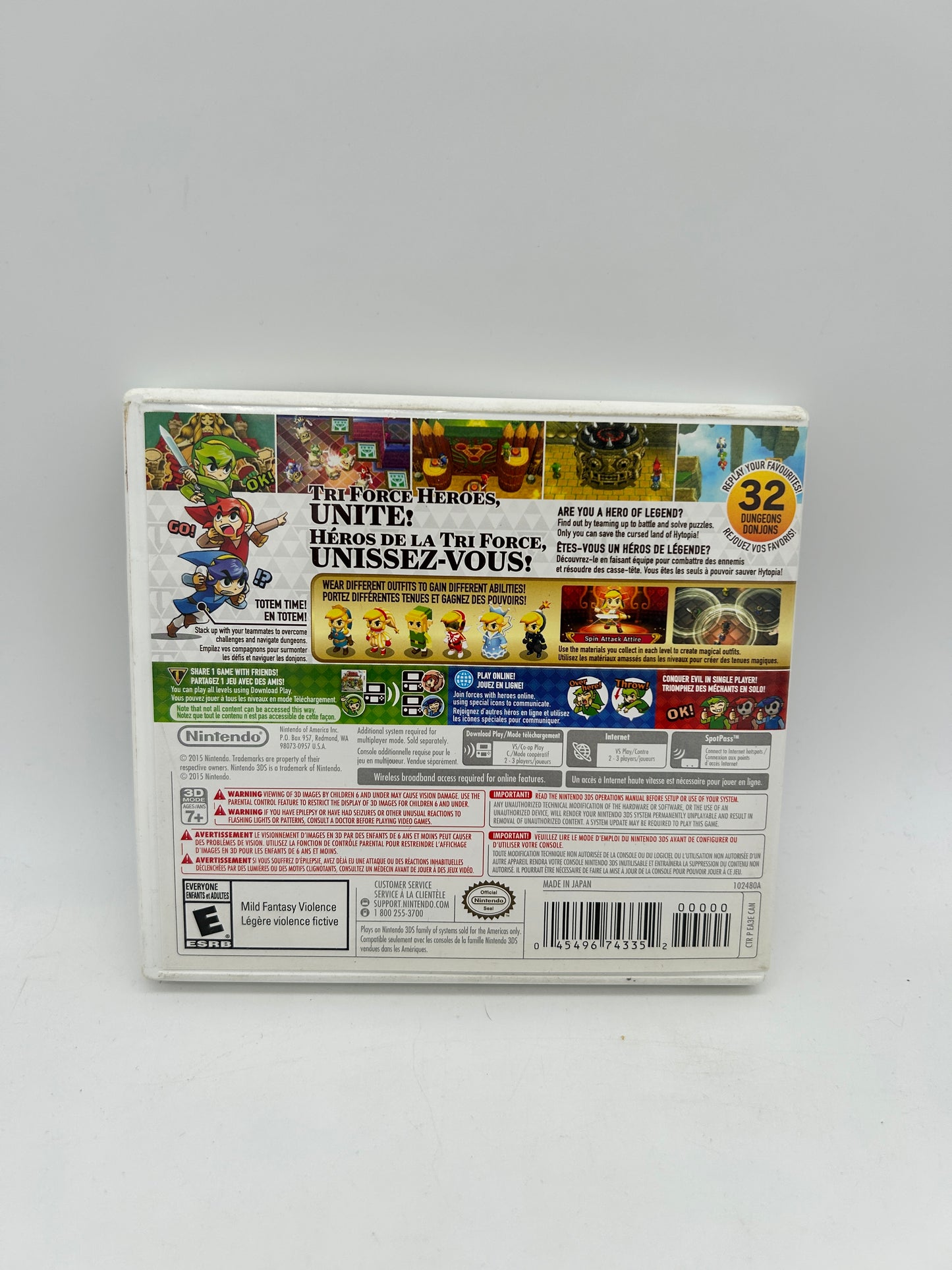 NiNTENDO 3DS | THE LEGEND OF ZELDA TRi FORCE HEROES