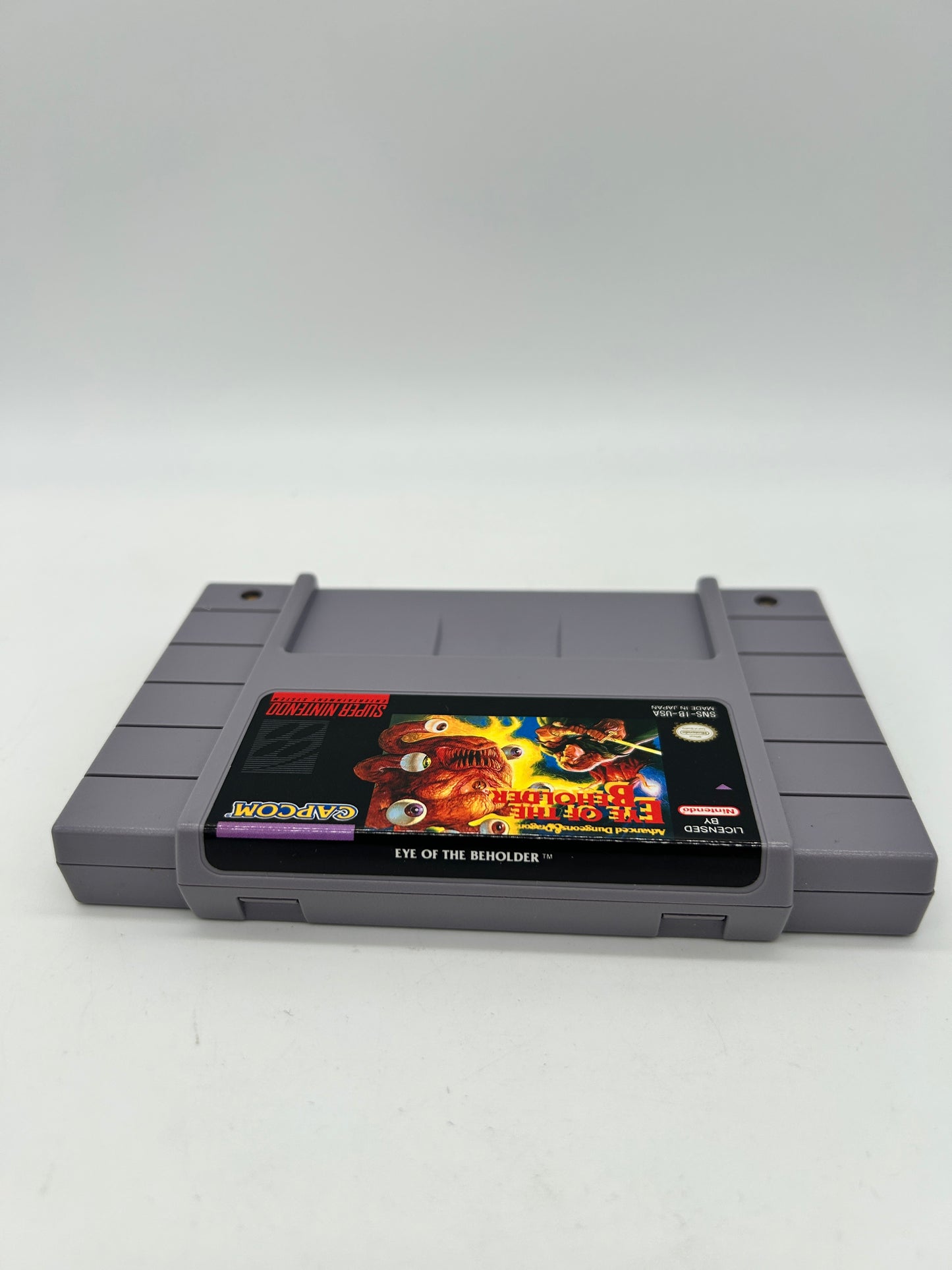 SUPER NiNTENDO [SNES] | ADVANCED DUNGEONS &amp; DRAGONS EYE OF THE BEHOLDER