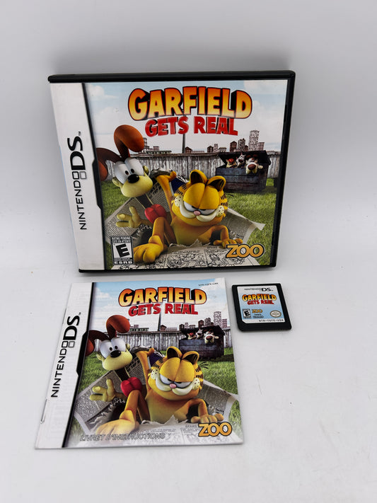 PiXEL-RETRO.COM : NINTENDO DS (DS) COMPLETE CIB BOX MANUAL GAME NTSC GARFIELD GET REAL