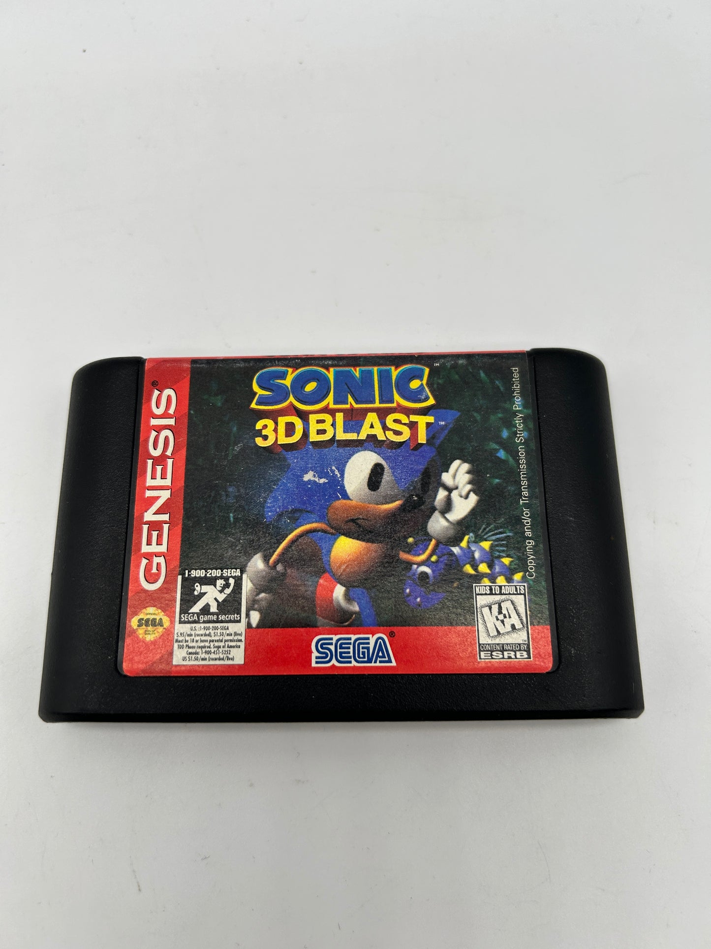 PiXEL-RETRO.COM : SEGA GENESIS (MEGA DRIVE) GAME NTSC SONIC 3D BLAST