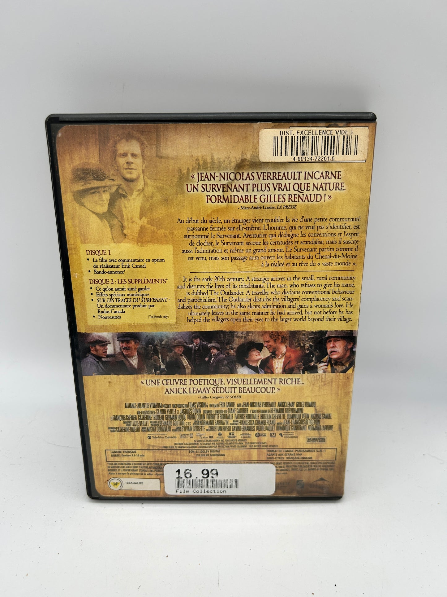 FiLM DVD | LE SURVENANT [THE OUTLANDER]