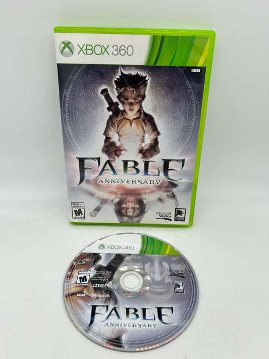 PiXEL-RETRO.COM : MICROSOFT XBOX 360 COMPLETE CIB BOX MANUAL GAME NTSC FABLE ANNIVERSARY