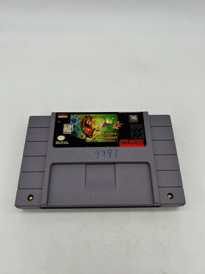 PiXEL-RETRO.COM : SUPER NINTENDO NES (SNES) GAME NTSC TIMON & PUMBAA'S JUNGLE GAMES