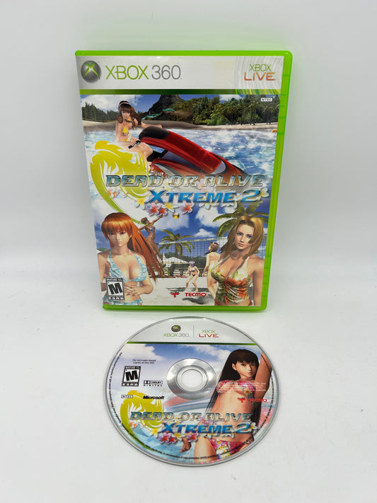 PiXEL-RETRO.COM : MICROSOFT XBOX 360 COMPLETE CIB BOX MANUAL GAME NTSC DEAD OR ALIVE XTREME 2