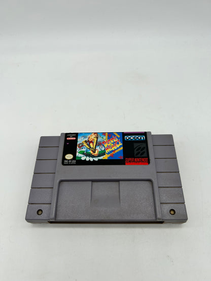 PiXEL-RETRO.COM : SUPER NINTENDO NES (SNES) GAME NTSC DENNIS THE MENACE