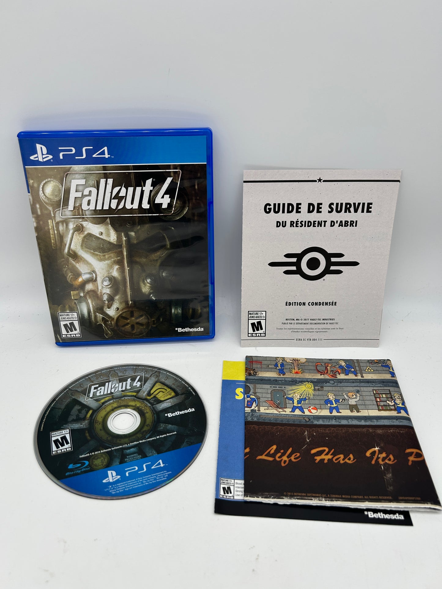 PiXEL-RETRO.COM : SONY PLAYSTATION 4 (PS4) COMPLETE CIB BOX MANUAL GAME NTSC FALLOUT 4