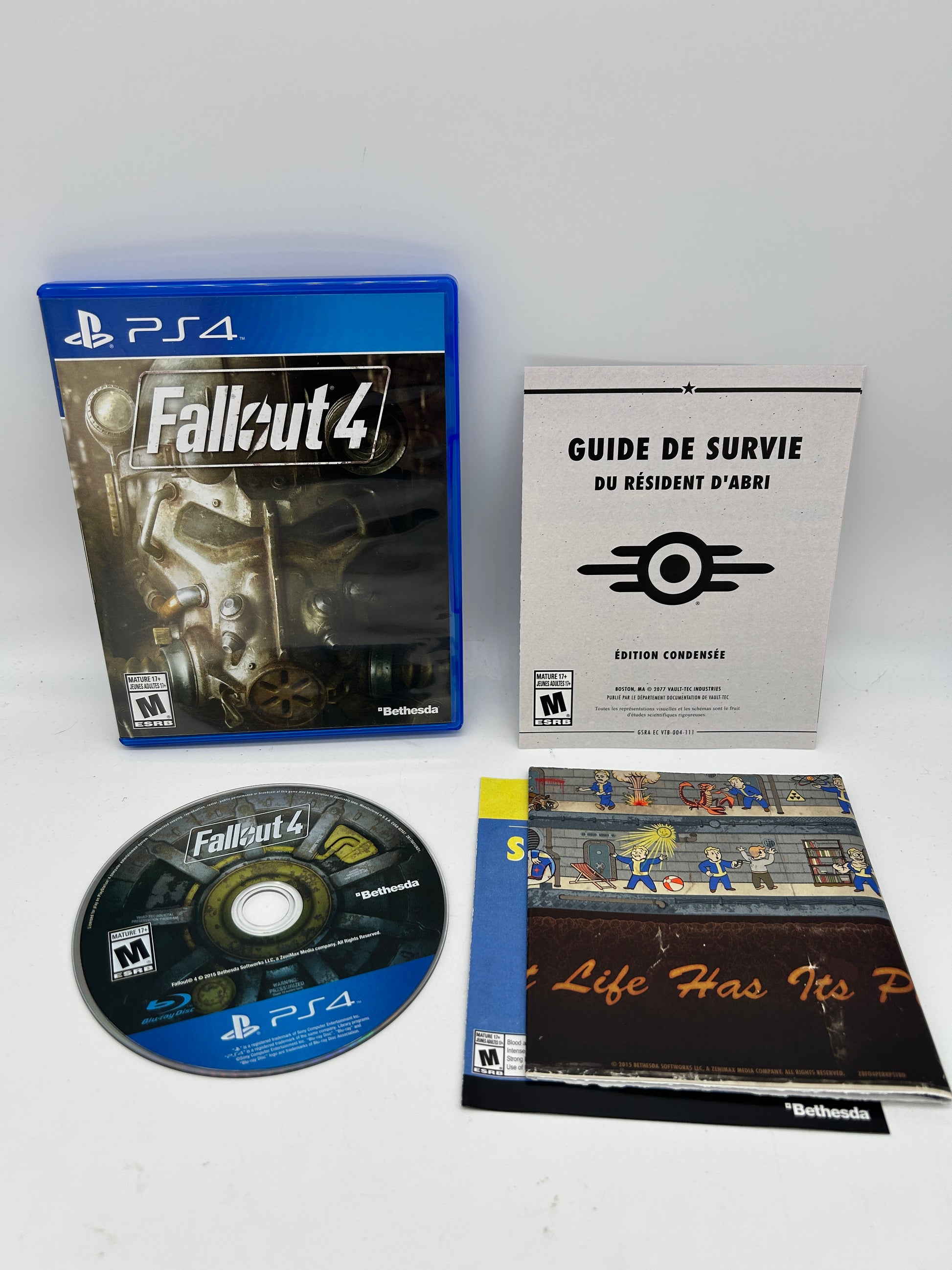 PiXEL-RETRO.COM : SONY PLAYSTATION 4 (PS4) COMPLETE CIB BOX MANUAL GAME NTSC FALLOUT 4
