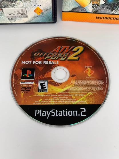 SONY PLAYSTATiON 2 [PS2] | ATV OFFROAD FURY 2 | NOT FOR RESALE