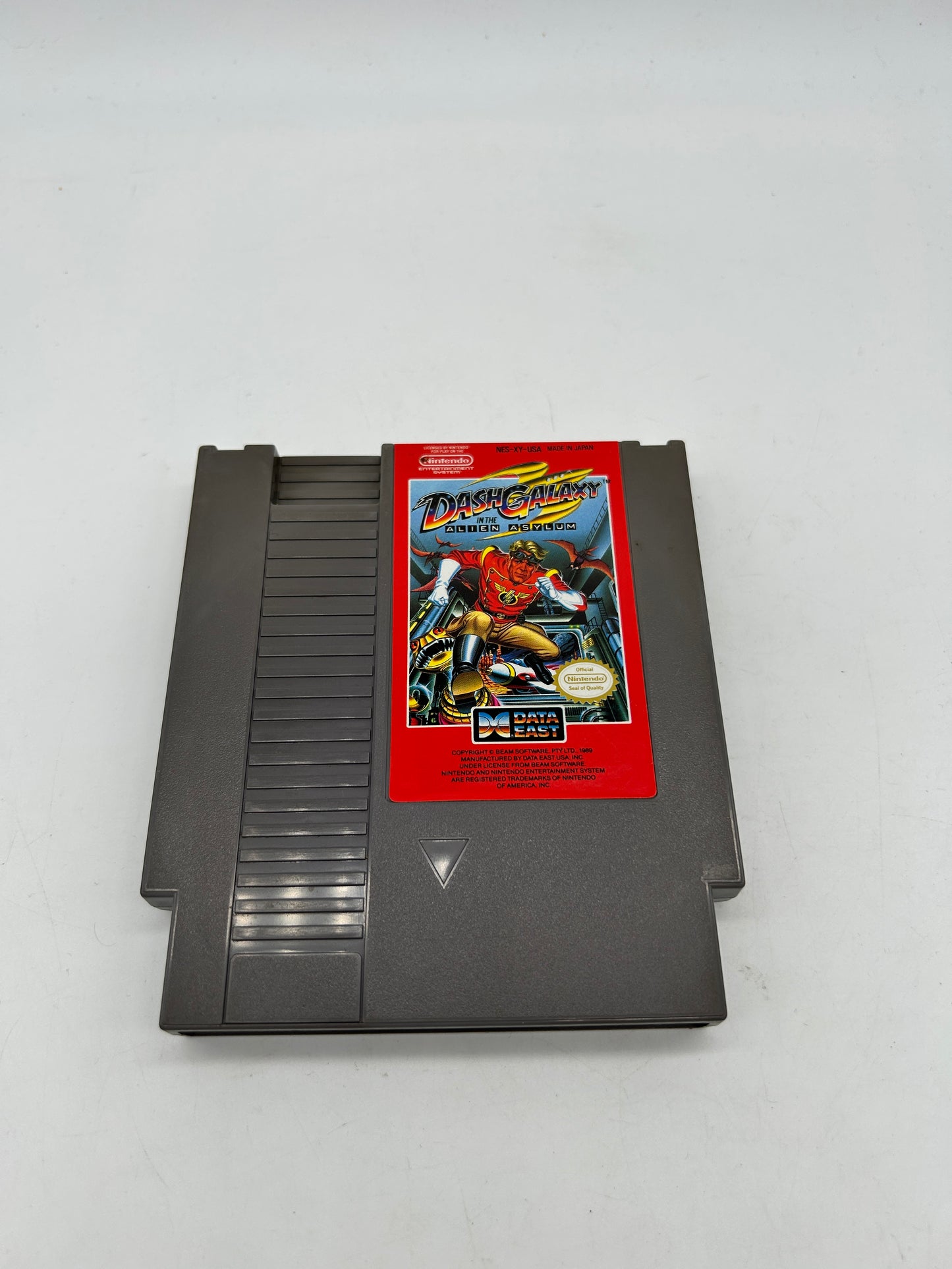 PiXEL-RETRO.COM : NINTENDO ENTERTAiNMENT SYSTEM (NES) GAME NTSC DASH GALAXY IN THE ALIEN ASYLUM