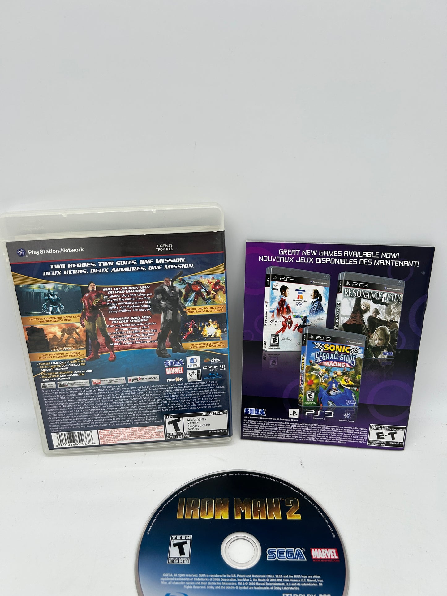 SONY PLAYSTATiON 3 [PS3] | iRON MAN 2