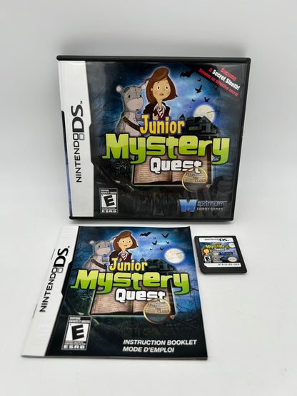 PiXEL-RETRO.COM : NINTENDO DS (DS) COMPLETE CIB BOX MANUAL GAME NTSC JUNIOR MYSTERY QUEST