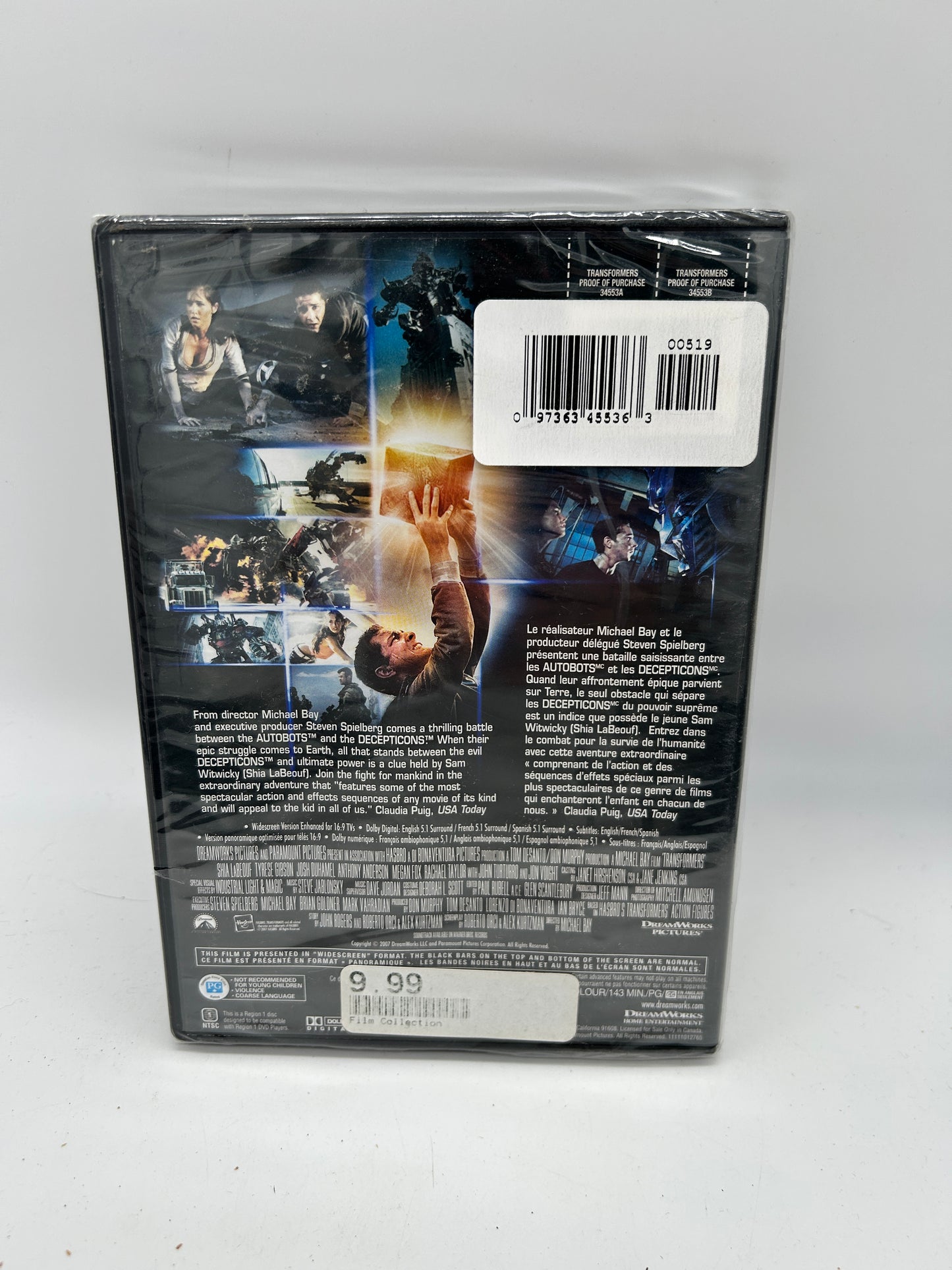 FiLM DVD | TRANSFORMERS LE FiLM