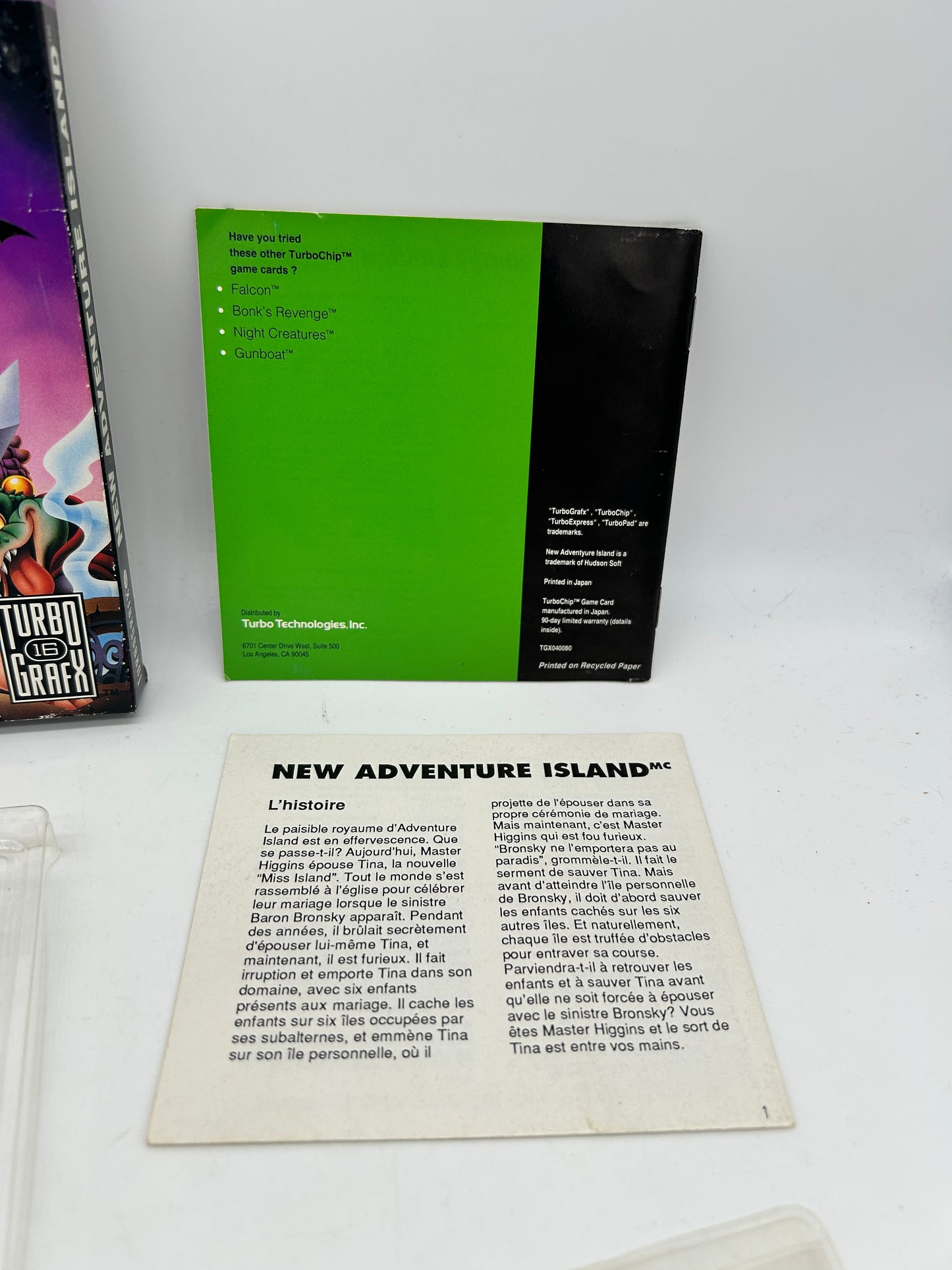 TURBOGRAFX16 | NEW ADVENTURE ISLAND