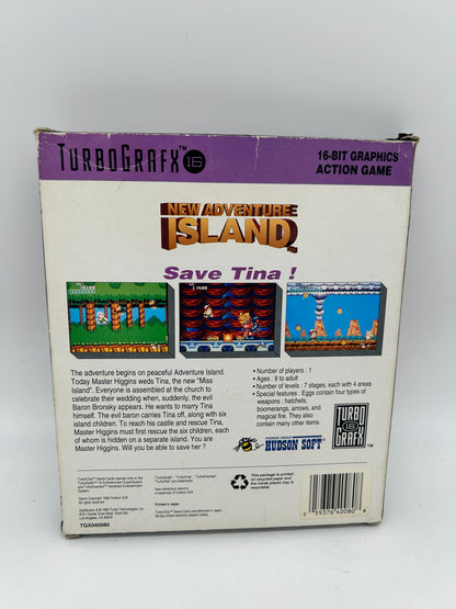 TURBOGRAFX16 | NEW ADVENTURE ISLAND