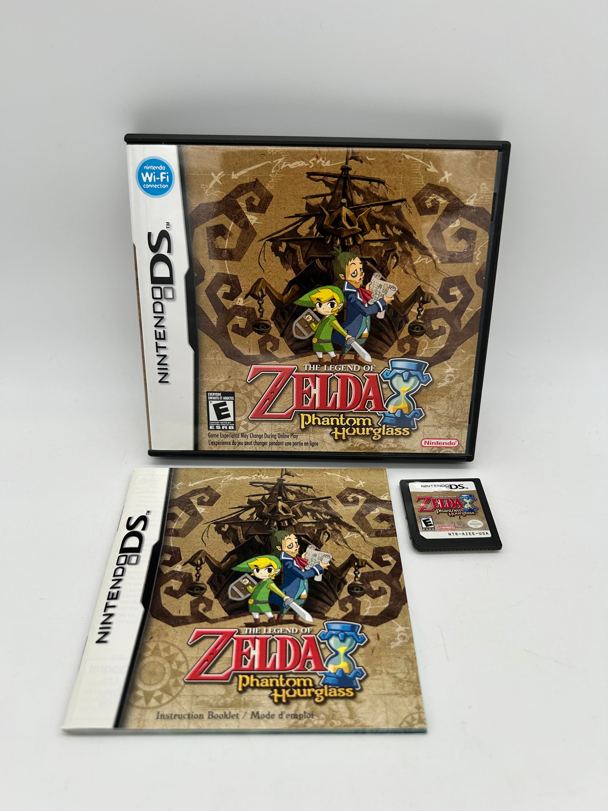 PiXEL-RETRO.COM : NINTENDO DS (DS) COMPLETE CIB BOX MANUAL GAME NTSC THE LEGEND OF ZELDA PHANTOM HOURGLASS