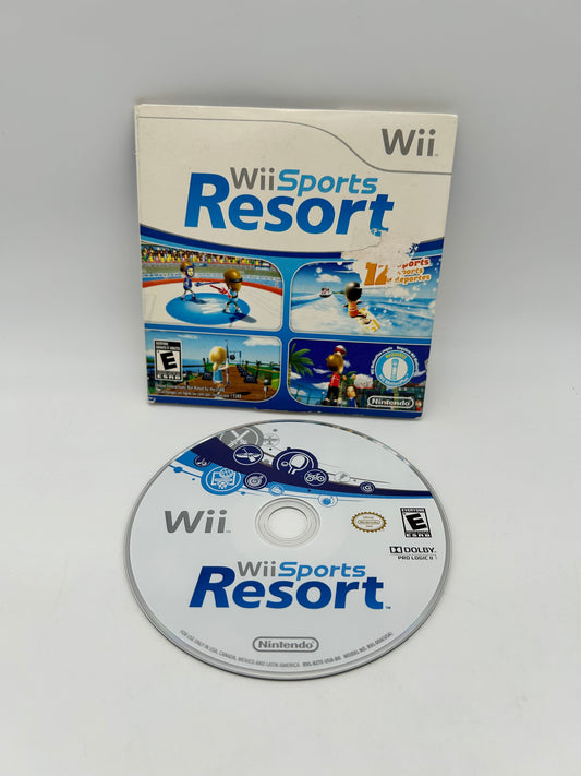 PiXEL-RETRO.COM : NINTENDO WII COMPLET CIB BOX MANUAL GAME NTSC WII SPORTS RESORT