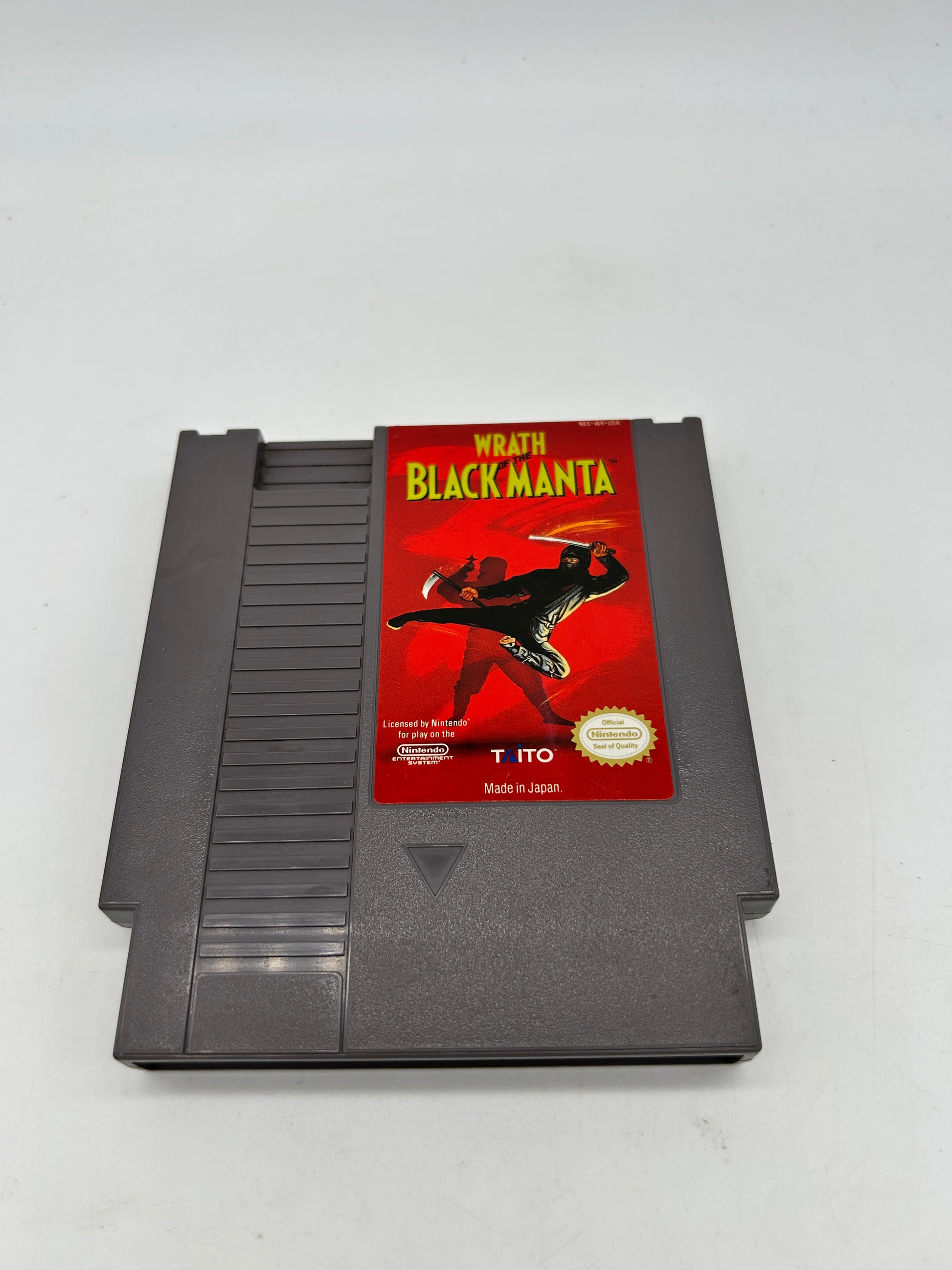 PiXEL-RETRO.COM : NINTENDO ENTERTAiNMENT SYSTEM (NES) GAME NTSC WRATH OF THE BLACK MANTA