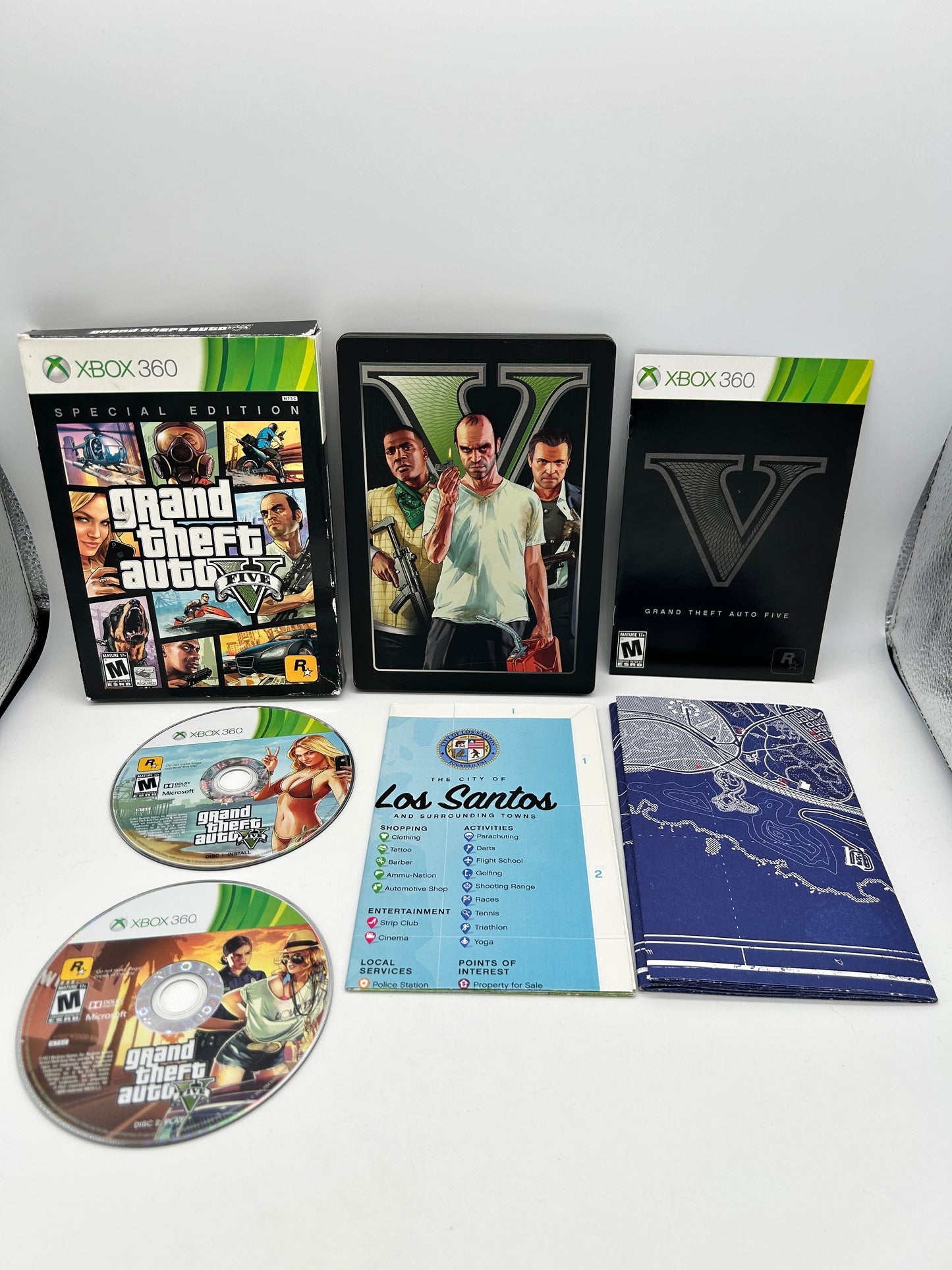 Microsoft XBOX 360 | GRAND THEFT AUTO V FiVE | SPECiAL EDITION