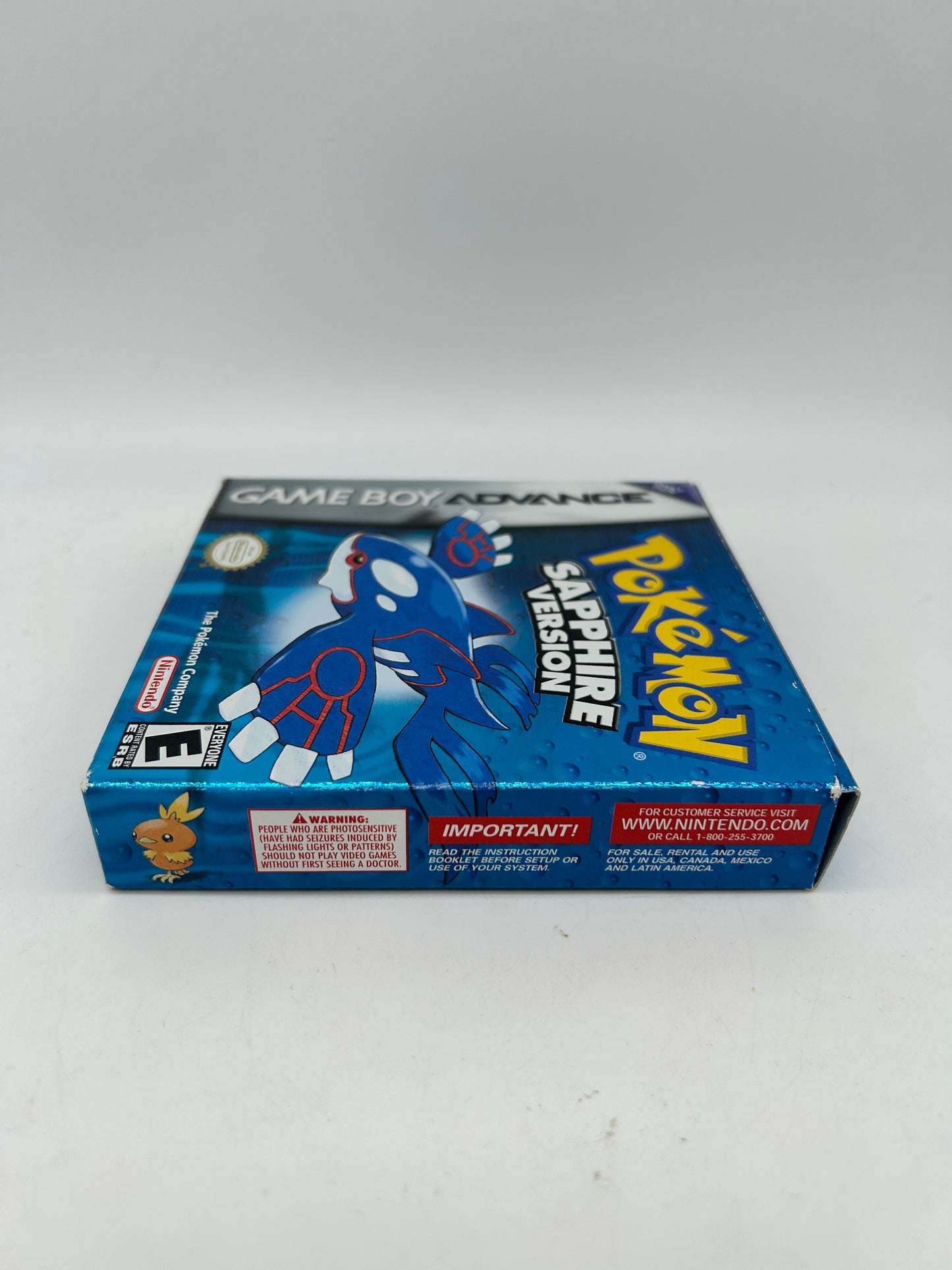 NiNTENDO GAME BOY ADVANCE [GBA] | POKEMON SAPPHIRE VERSiON
