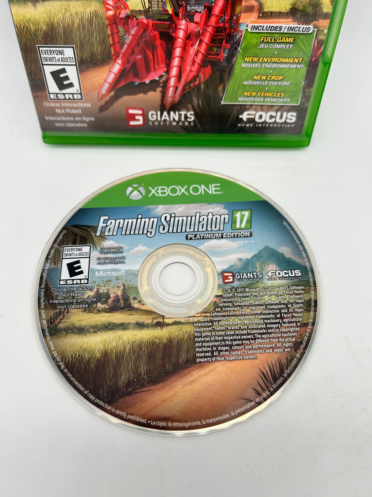 MiCROSOFT XBOX ONE | FARMiNG SiMULATOR 17 | PLATiNUM EDiTiON