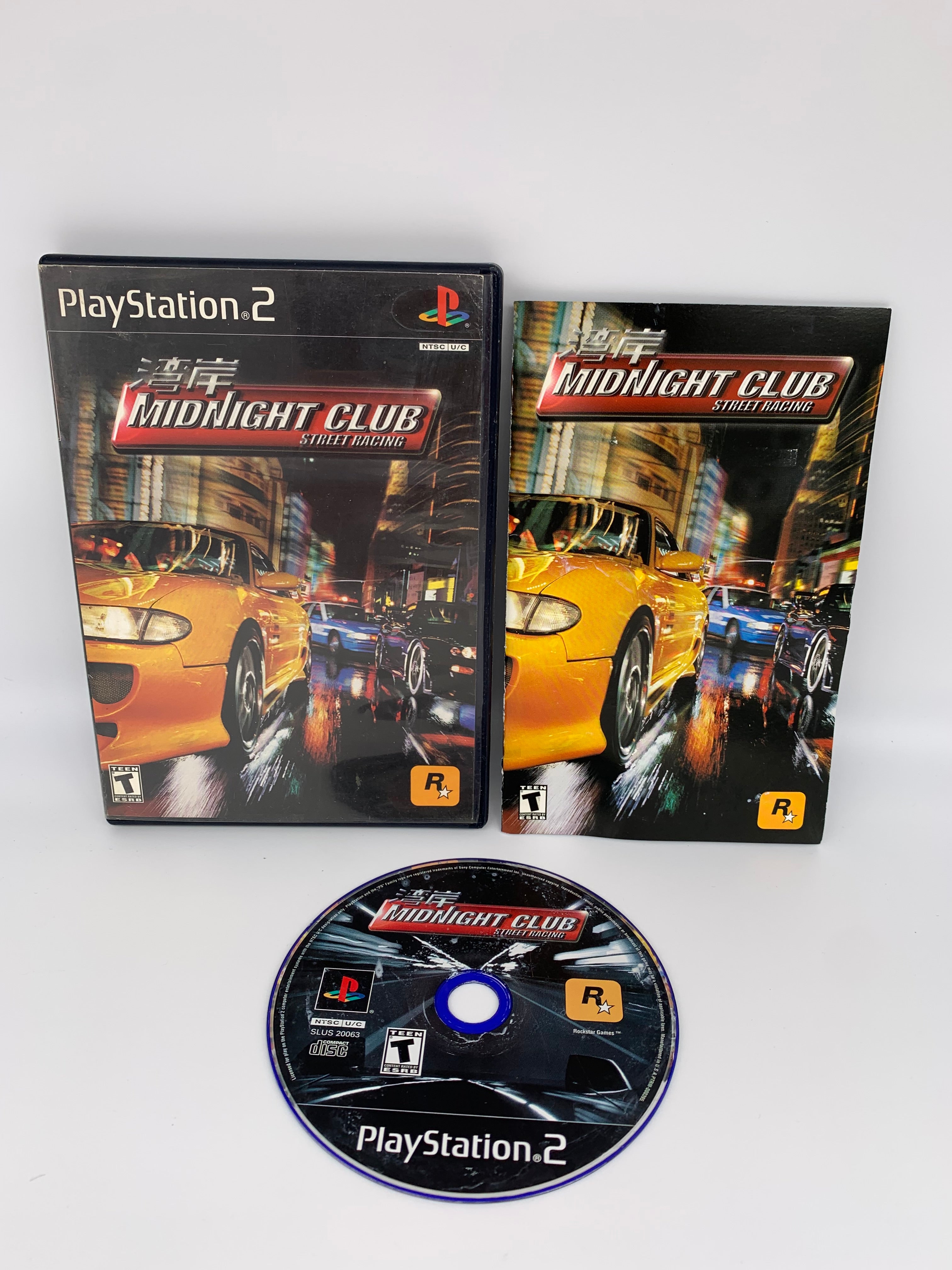 SONY PLAYSTATiON 2 [PS2] | MiDNiGHT CLUB STREET RACiNG – PiXEL-RETRO.COM