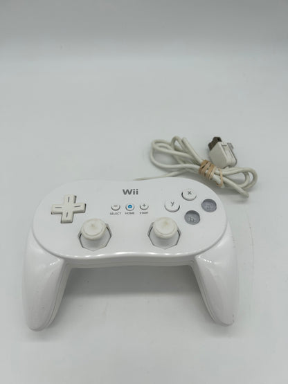 PiXEL-RETRO.COM : NINTENDO WII NTSC WHITE CLASSIC PRO CONTROLLER RVL 005 (02)