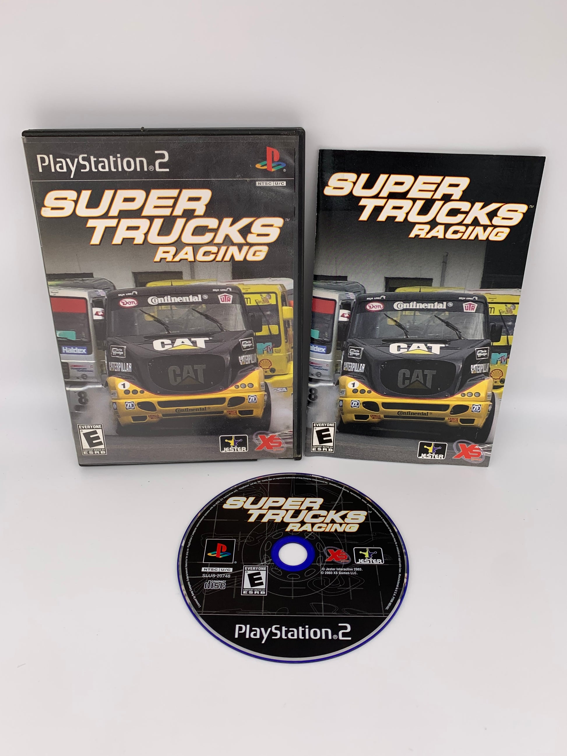 PiXEL-RETRO.COM : SONY PLAYSTATION 2 (PS2) COMPLET CIB BOX MANUAL GAME NTSC SUPER TRUCKS RACING