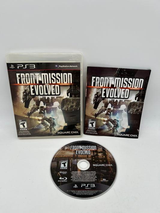 PiXEL-RETRO.COM : SONY PLAYSTATION 3 (PS3) COMPLET CIB BOX MANUAL GAME NTSC FRONT MISSION EVOLVED
