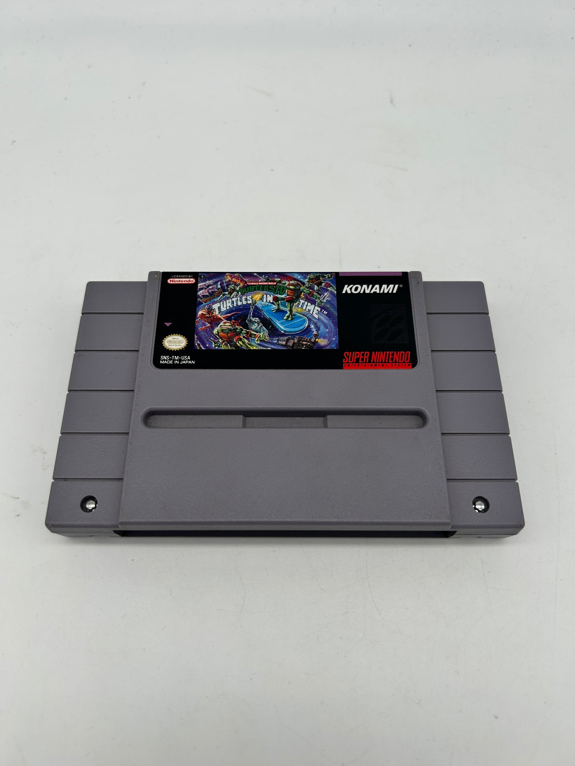 PiXEL-RETRO.COM : SUPER NINTENDO NES (SNES) GAME NTSC TEENAGE MUTANT NINJA TURTLES IV 4 TURTLES IN TIME